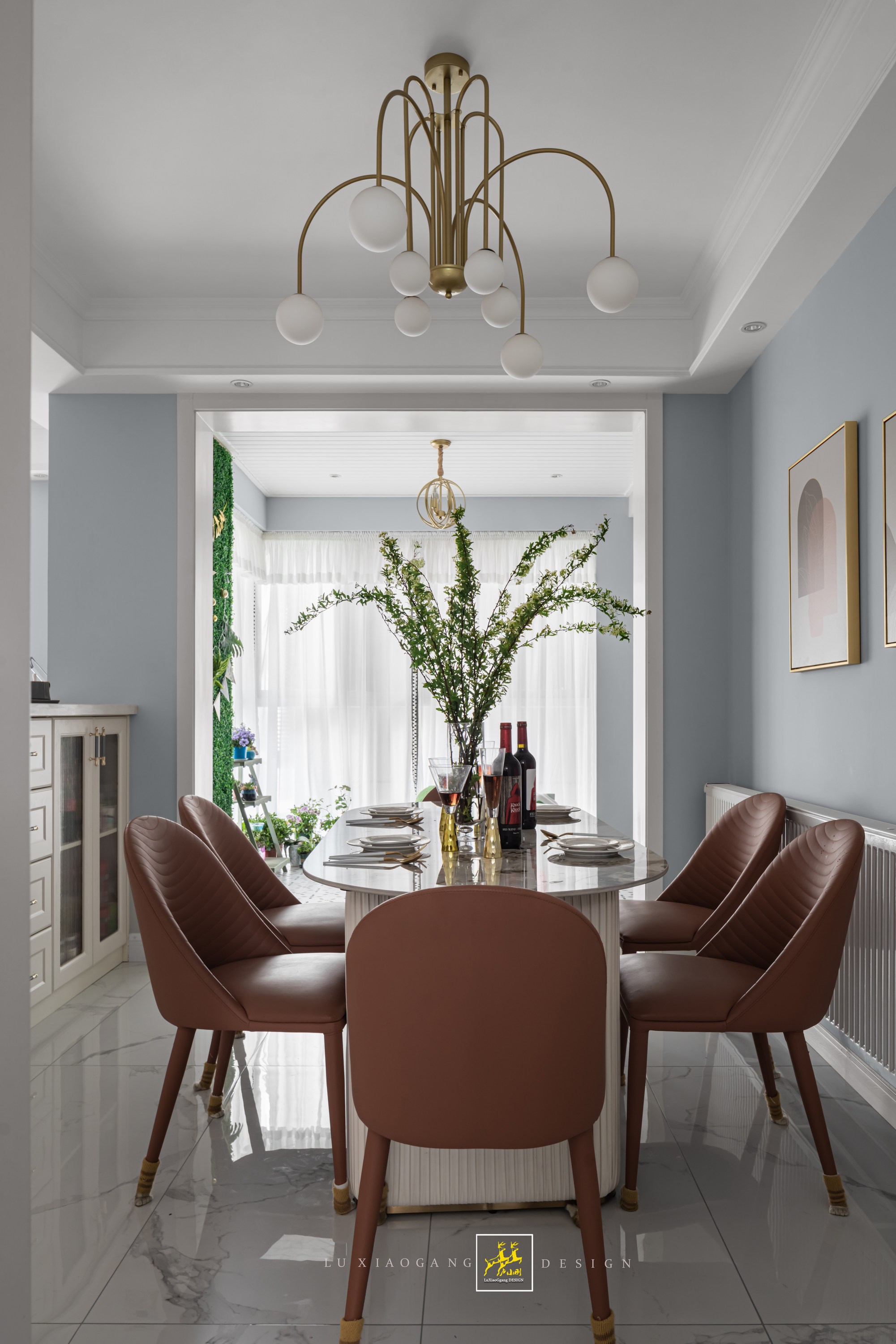 现代美式风格住宅设计丨中国成都丨卢小刚装饰设计有限公司-39