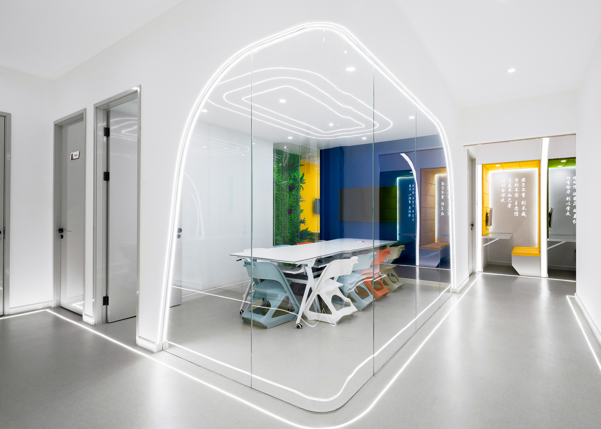 京翰教育未来校区 | 现代简约设计引领教育空间新趋势-18