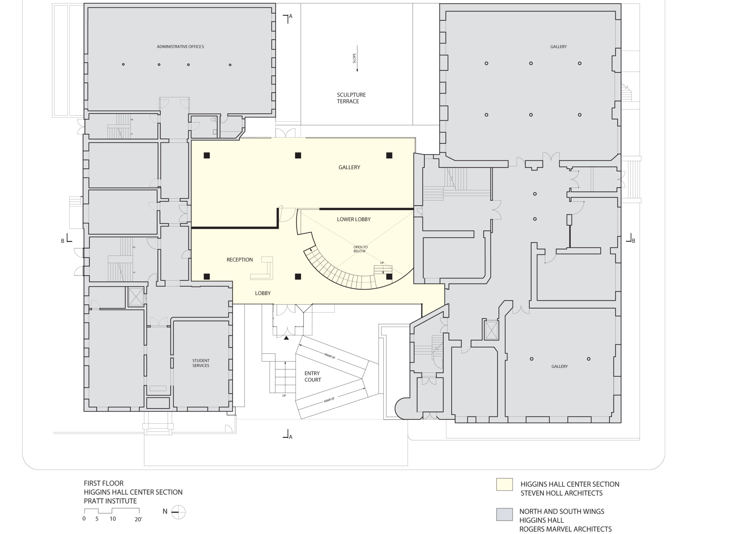 STEVEN HOLL ARCHITECTS - Higgins Hall Insertion, Pratt Institute-9