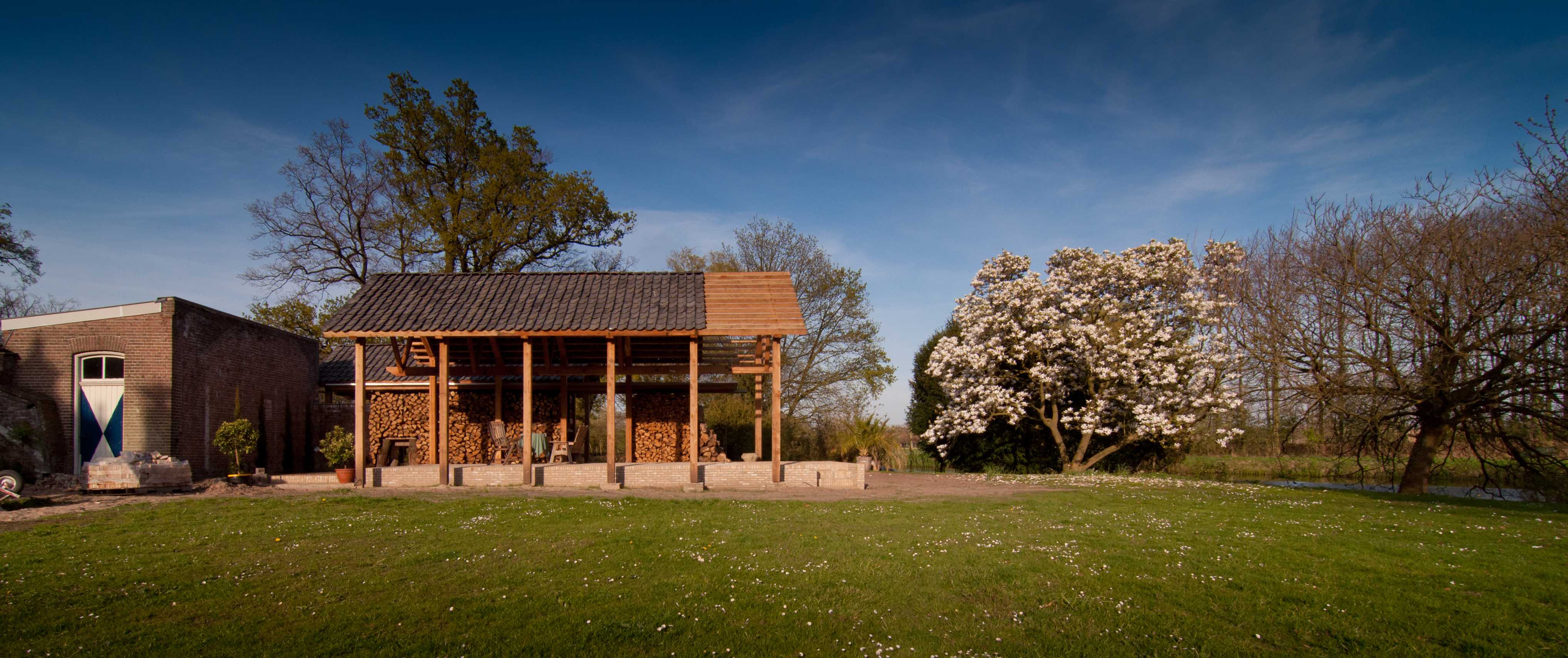 荷兰多梅勒河木材展馆 历史与现代的完美融合-20