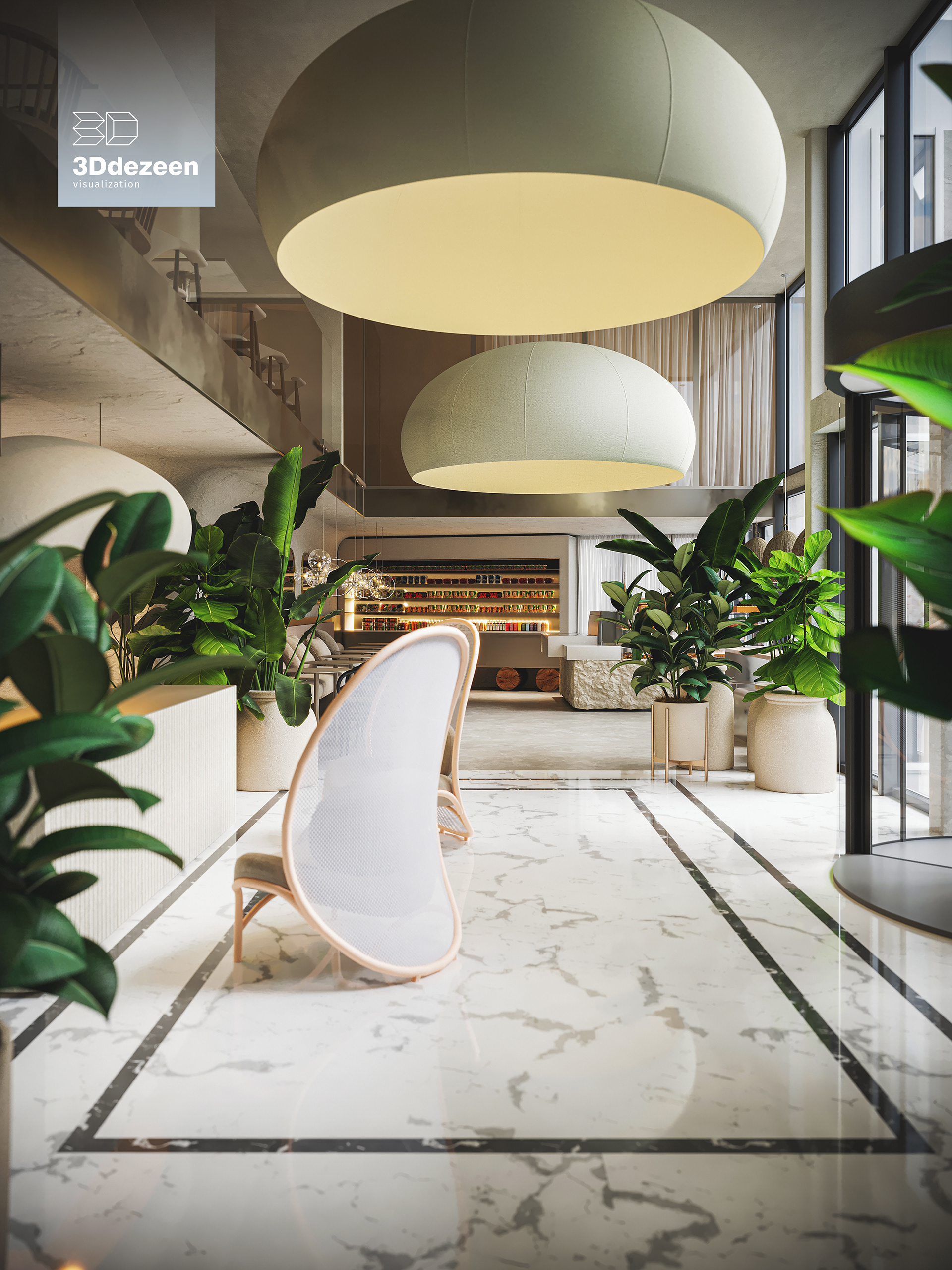 Restaurant | Interior Design | Visualization-12