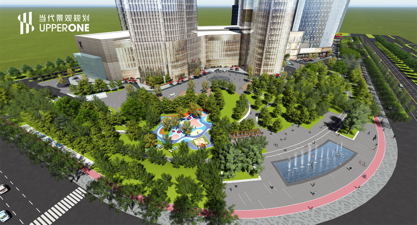 河南郑州绿地新都会景观设计分享|当代景观规划-11