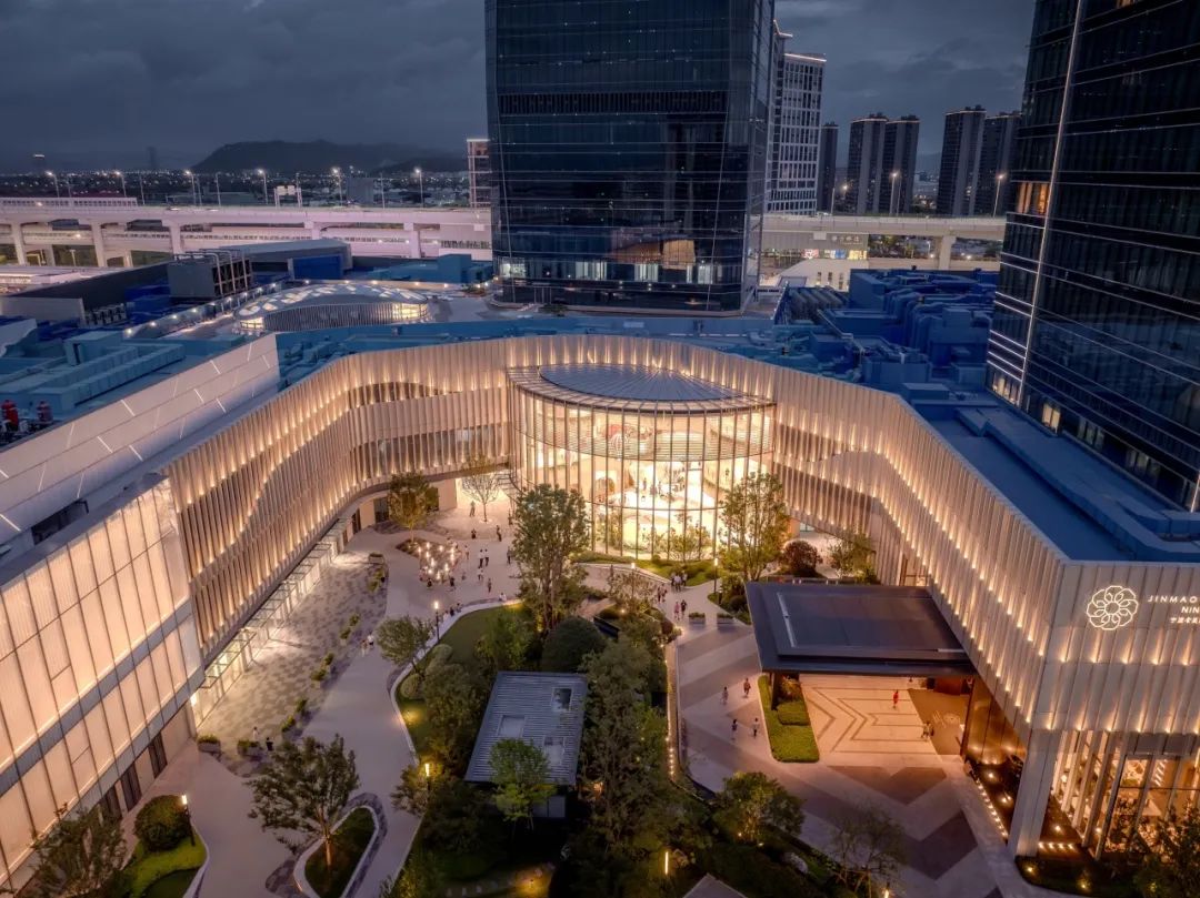 应梦雪窦，山水桃源 | 宁波金茂广场（商业+办公）-2