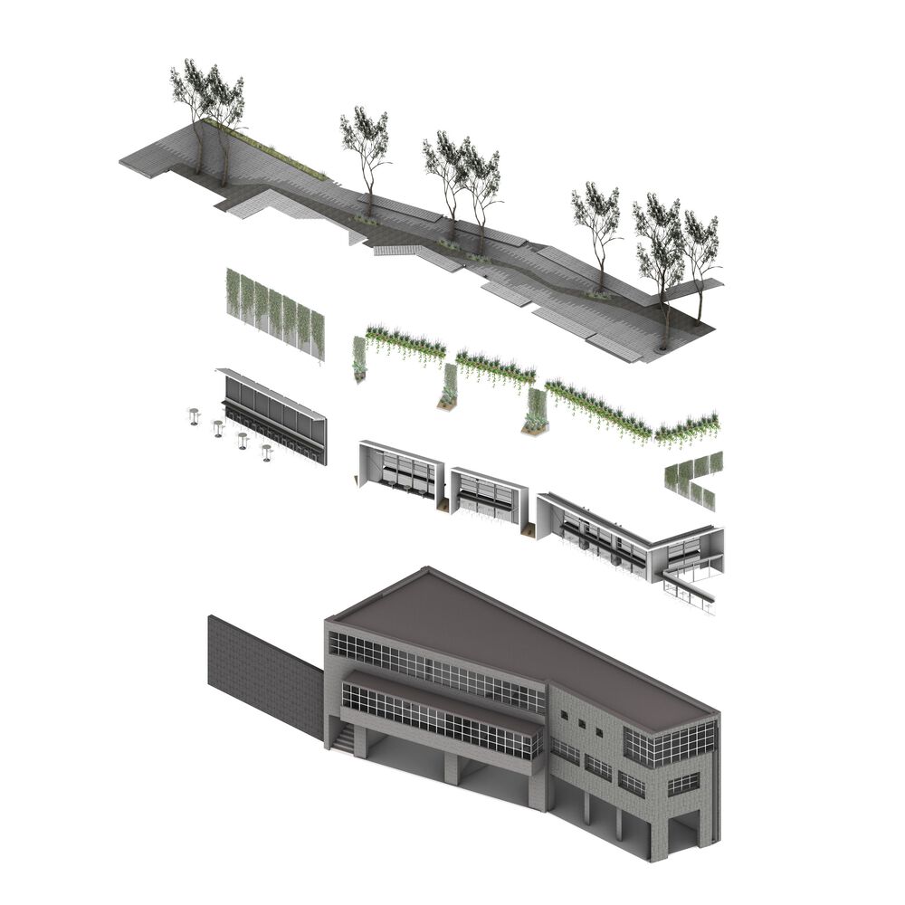 阿根廷 Paseo la Plaza 购物中心设计丨Hitzig Militello arquitectos-59