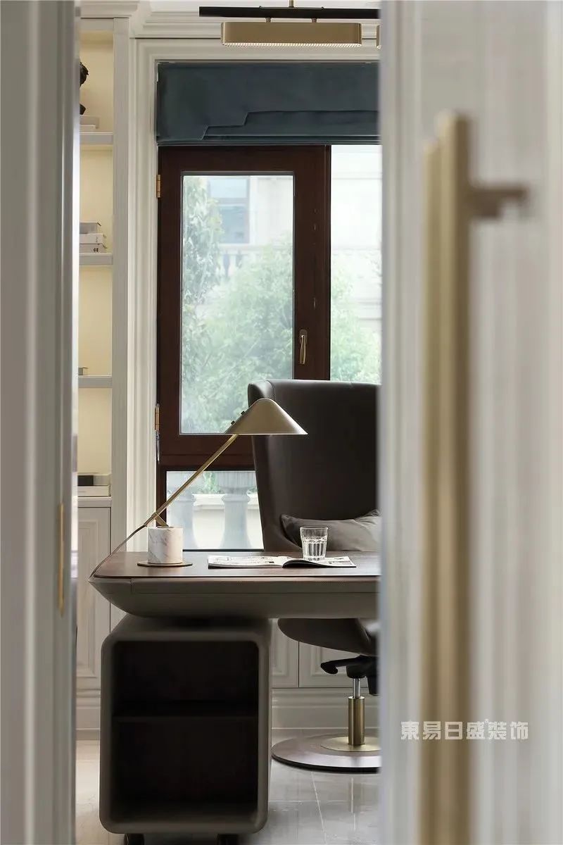 350㎡简美风装修实景，住进画一样的大宅-33
