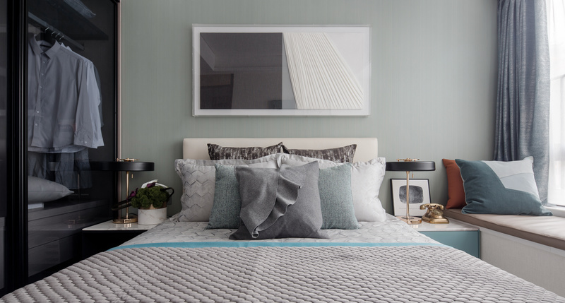 冷蓝灰调家居，展现布鲁斯音乐般温暖质感-12