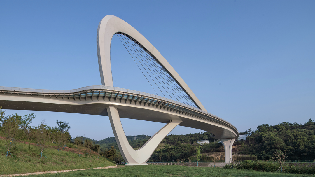 溧阳市景詹沙河大桥丨中国江苏-7