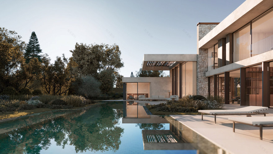 庐悦里自然度假地(注:Lu·ury可能为自创词,推测音为庐悦里,若有准确信息可替换) 丨西班牙马德里丨Ramón Esteve Estudio-2