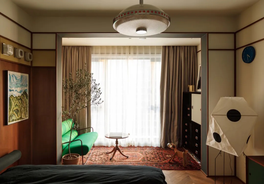 臻溪空间设计|中古加点色彩,形色兼备,丰盈有趣!丨中国上海-76