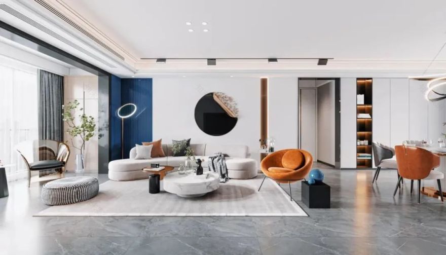 新时代客厅装修六大趋势-1