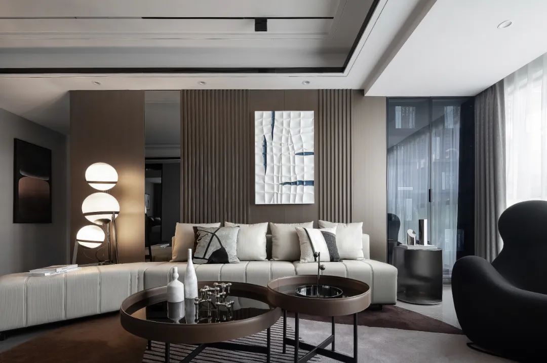 繁市宜居港湾，139㎡+146㎡现代精致住宅设计-3