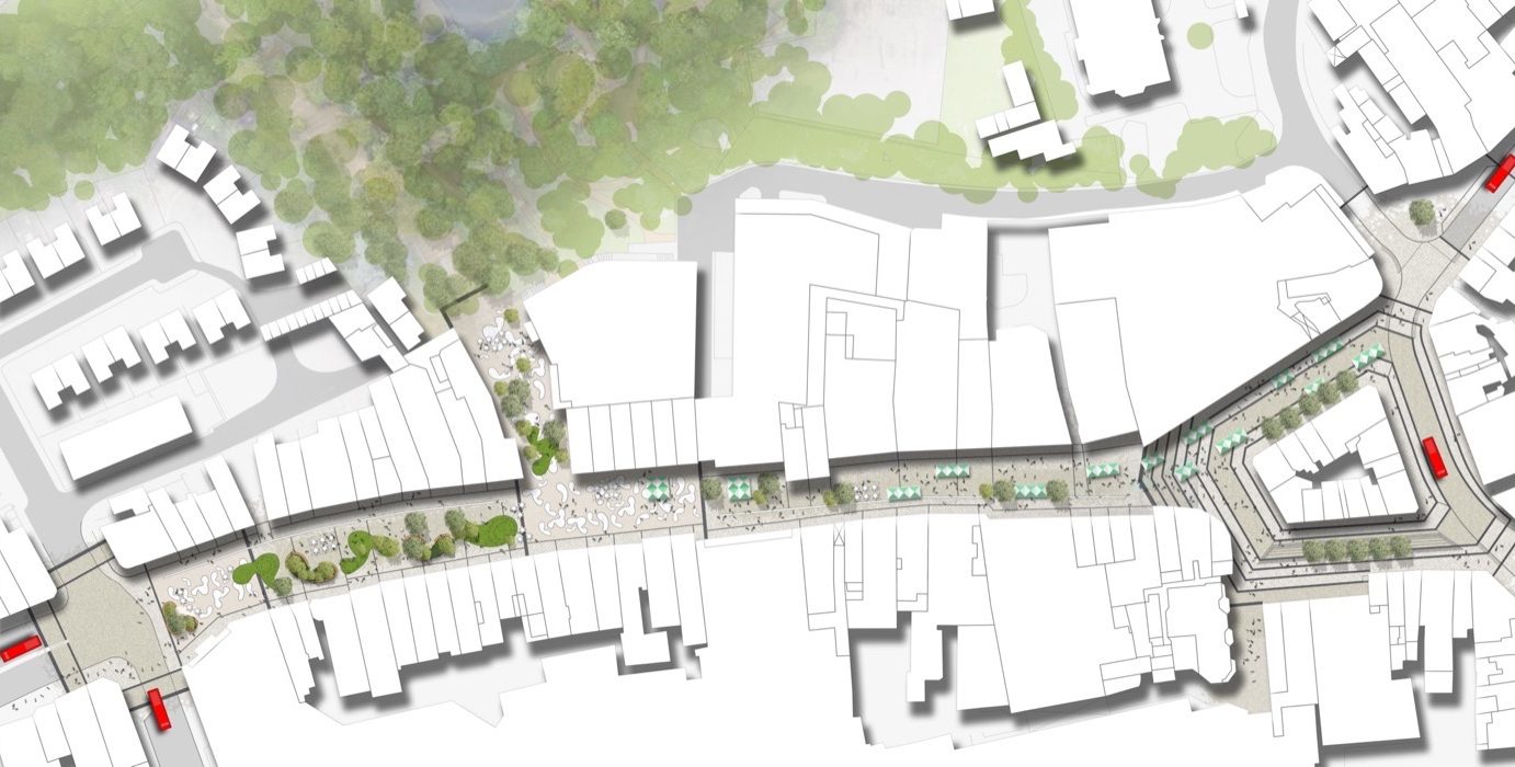 伦敦 Bromley 镇中心公共领域设计丨英国伦敦丨Studio Egret West-2