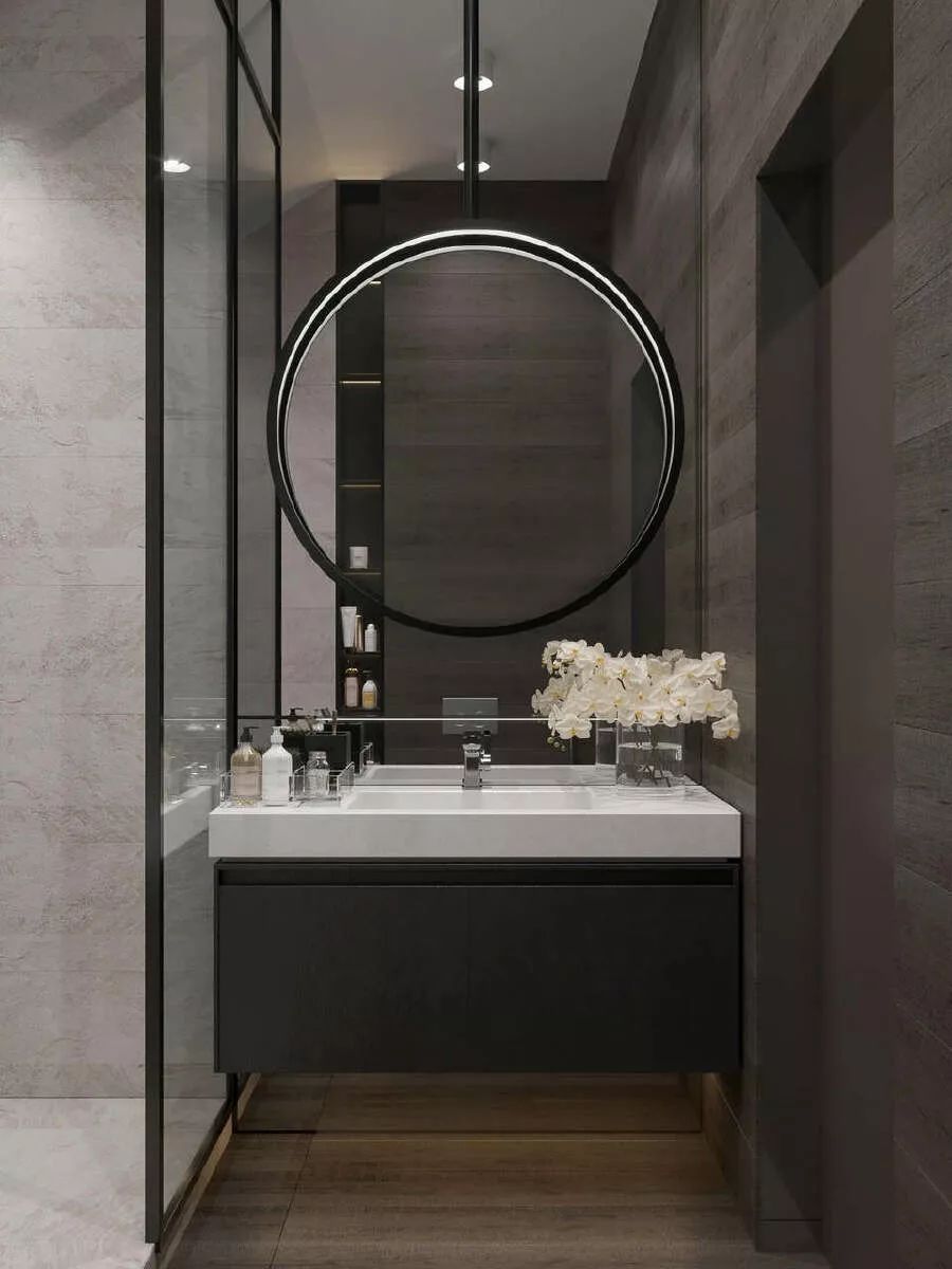 现代奢华住宅设计,精致多变、色泽温馨柔和-33