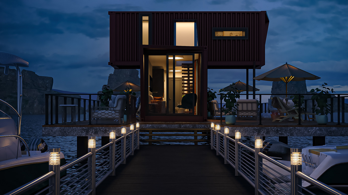 工业住宅|Container Marine House-3