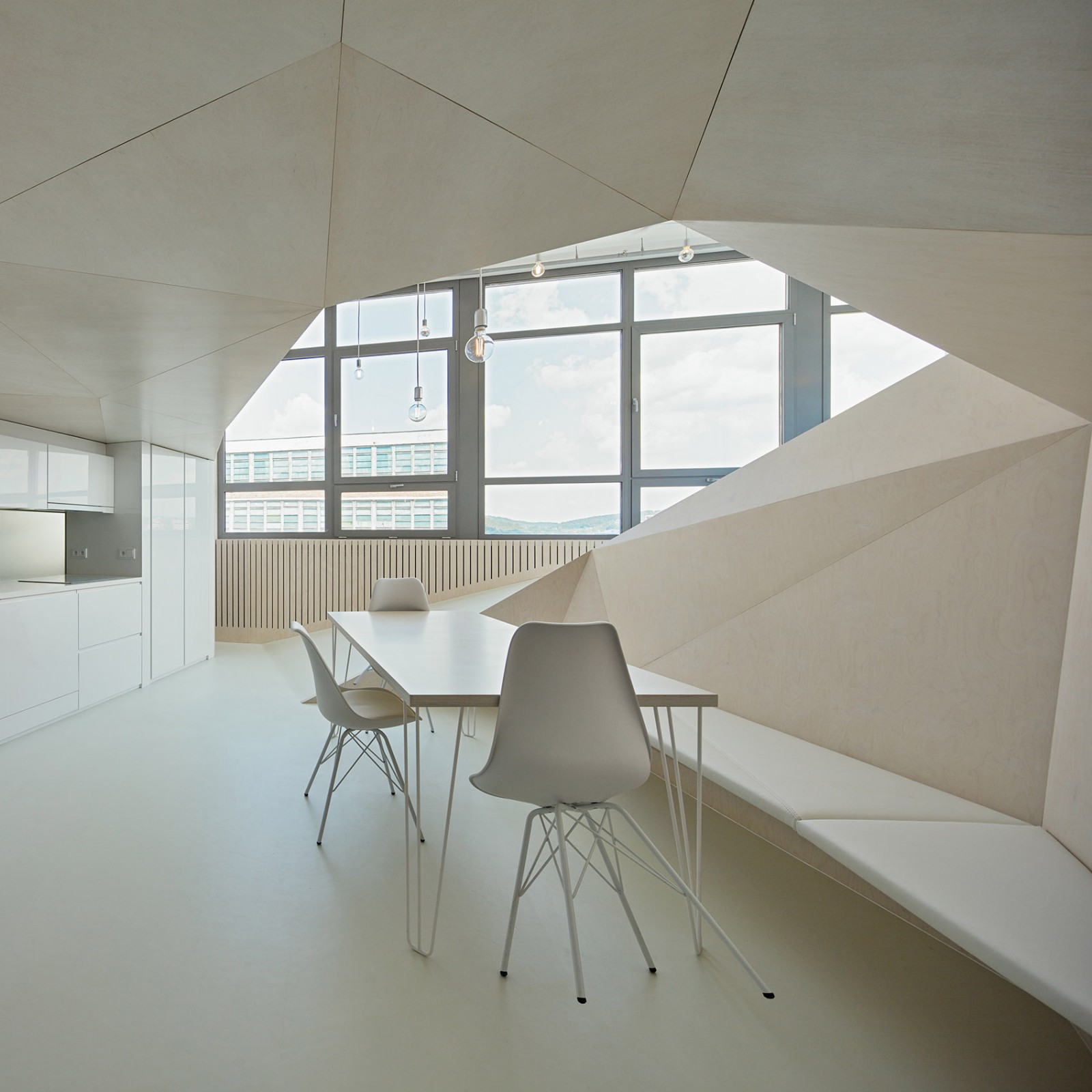 新作 | petrjanda/brainwork：捷克 兹林32号阁楼式公寓-8