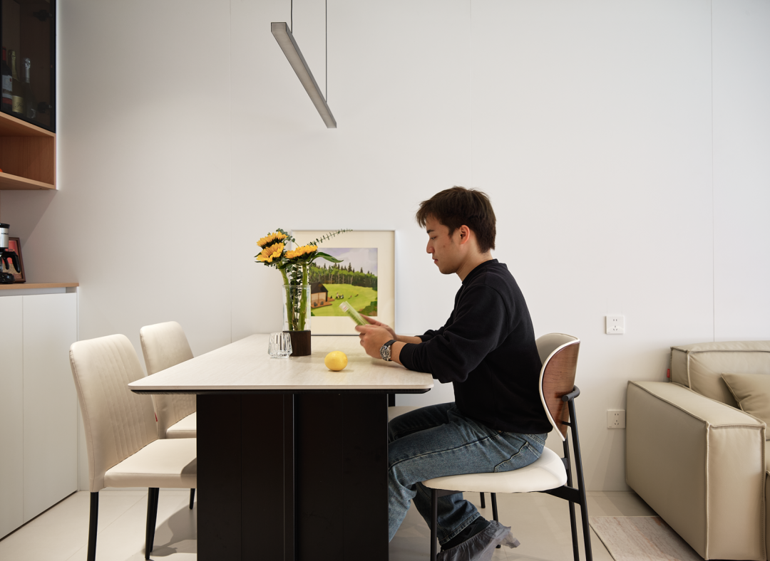 90平现代+原木奶油风家装丨中国闵行丨上海欧碧雅空间设计-24