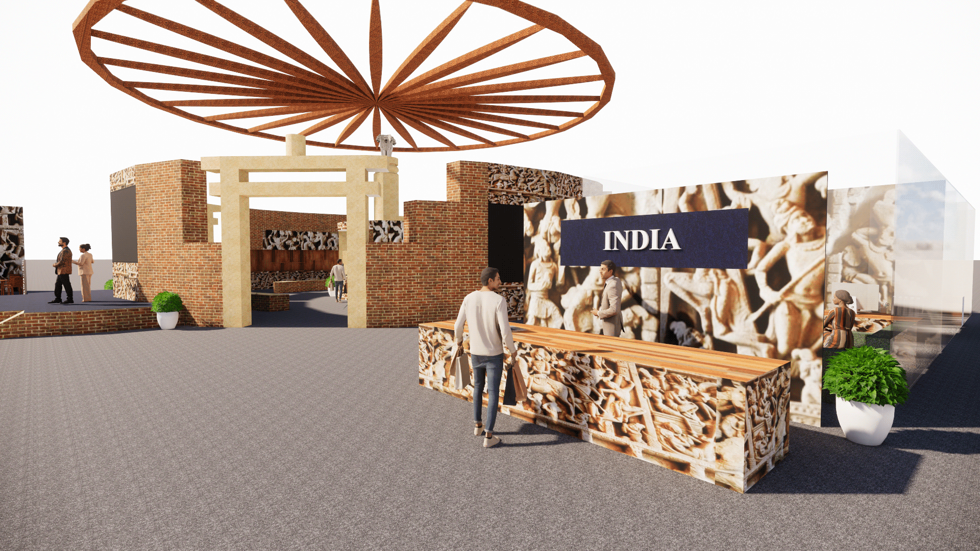 印度馆瓜达拉哈拉世博会设计丨墨西哥瓜达拉哈拉-27