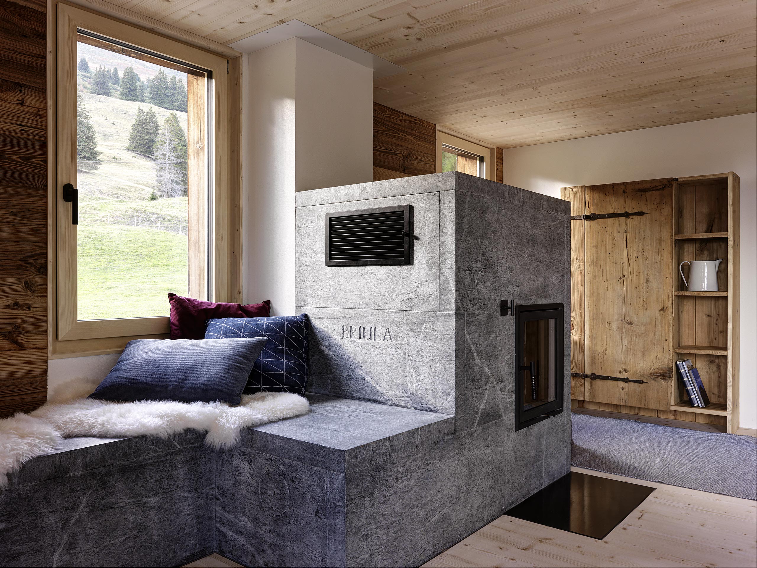 瑞士山地小屋的现代改造丨Christoph Cavigelli-50