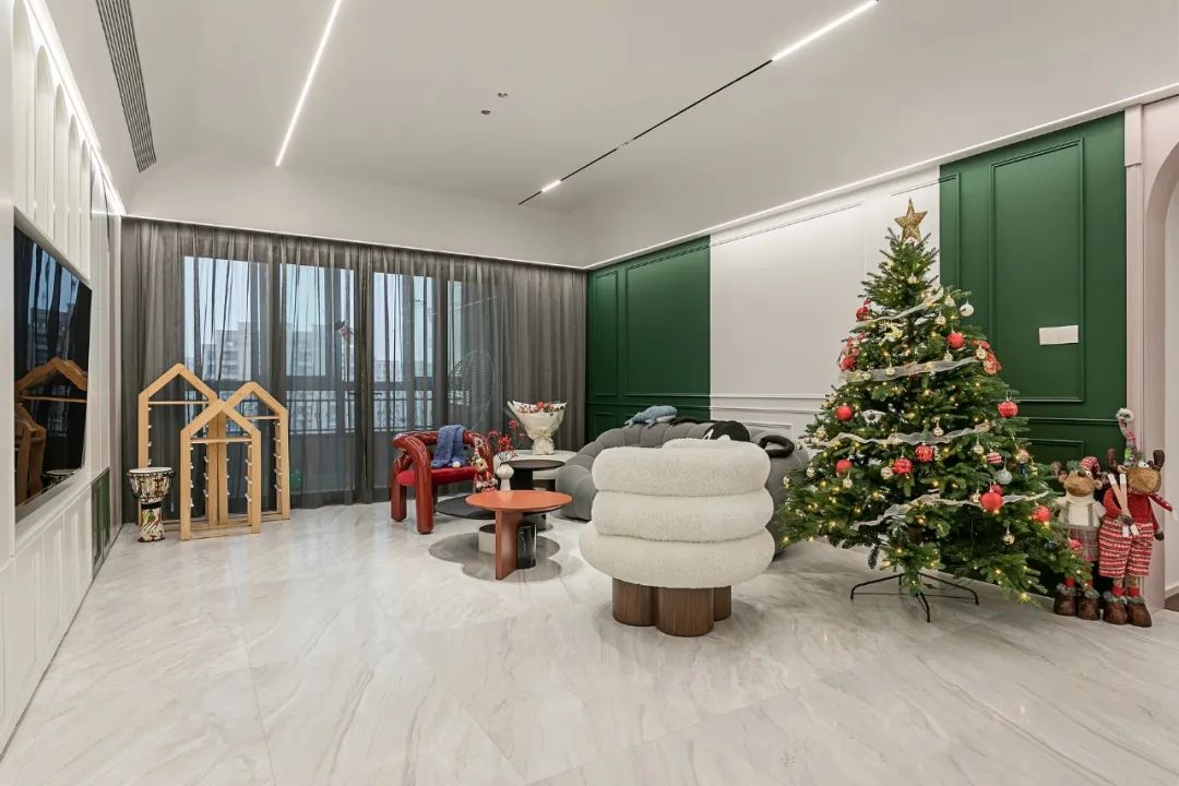 新法式波普风精装房改造丨中国上海丨大炎演绎-33