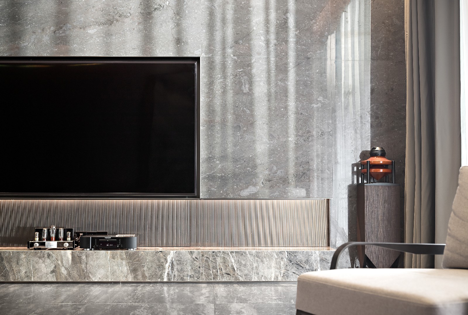 极简奢侈，融入生活的艺术——后海 6 层别墅设计-166