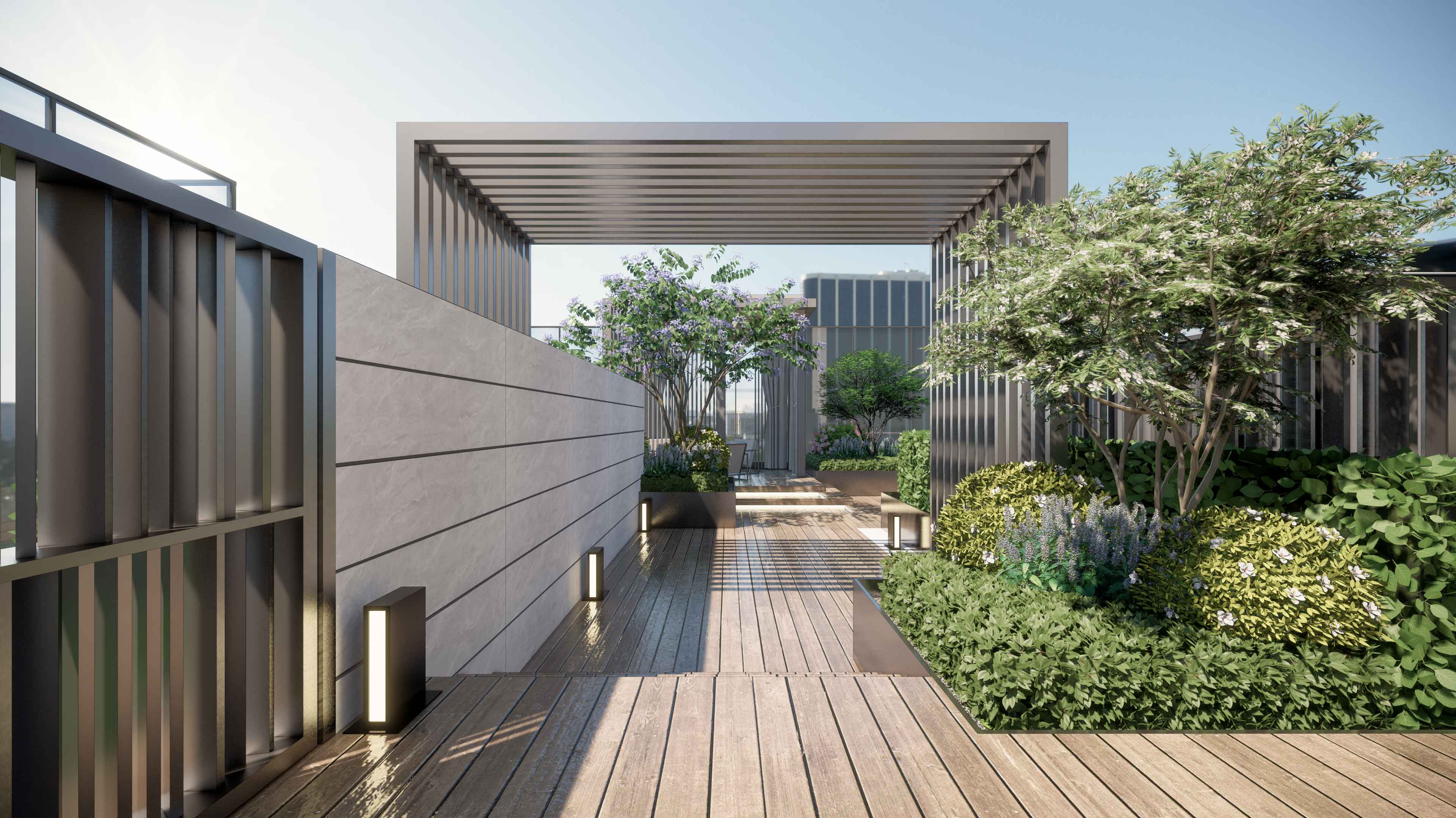 天河 · 空中会客花园·景观设计丨中国广州丨Fix studio | 梁振发设计工作室-2