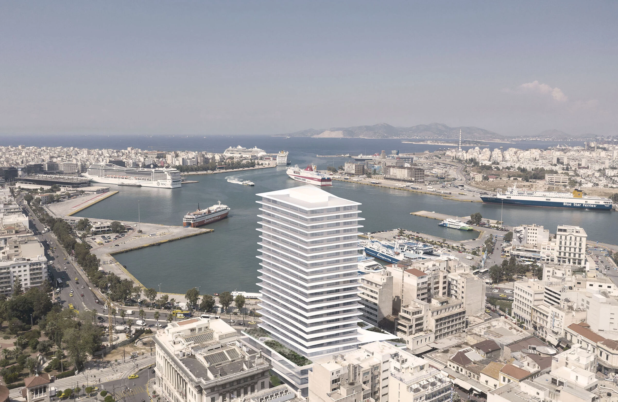 希腊 Piraeus Tower SA 改造丨希腊比雷埃夫斯丨RS Sparch PC-18