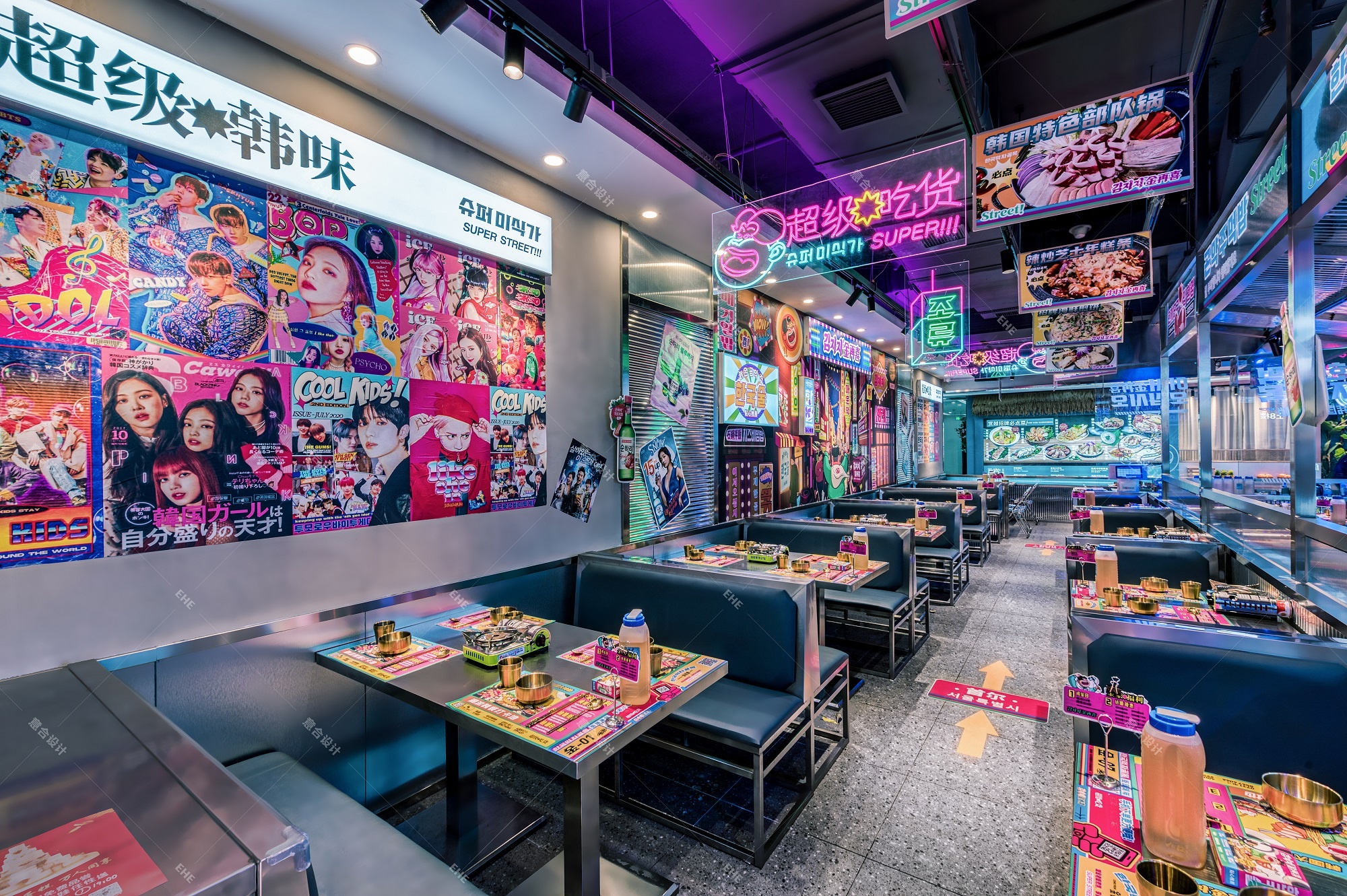 金再喜·韩国大排档丨意合设计-15