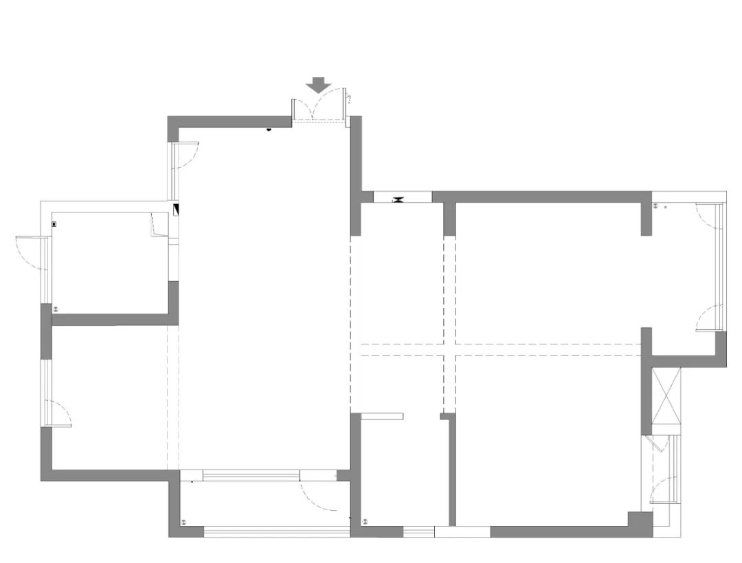 雅盛·城市嘉园 | 现代简约三居室，定制原木柜体构建温暖氛围-18