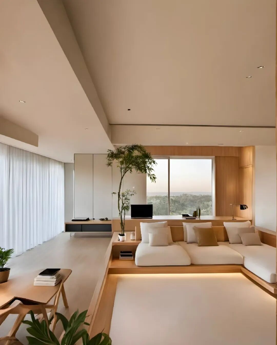 公益户型解析|本期：国樾滨江B1-143平-去客厅化，享受没有电子产品的温馨。-100