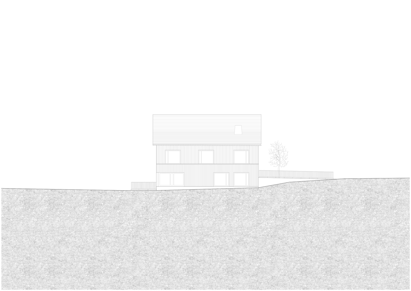 瑞士 Zihlschlacht 幼儿园 · 螺旋木构魅力-63