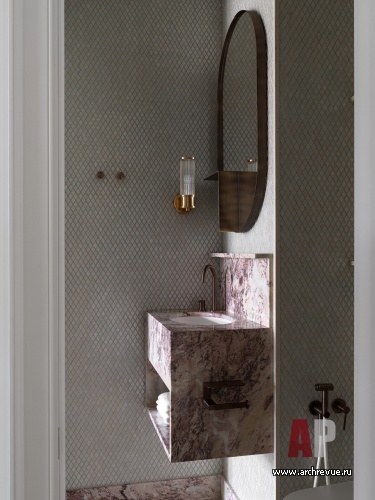 4室斯大林风格公寓室内设计丨设计师 Екатерина Бочарова-64