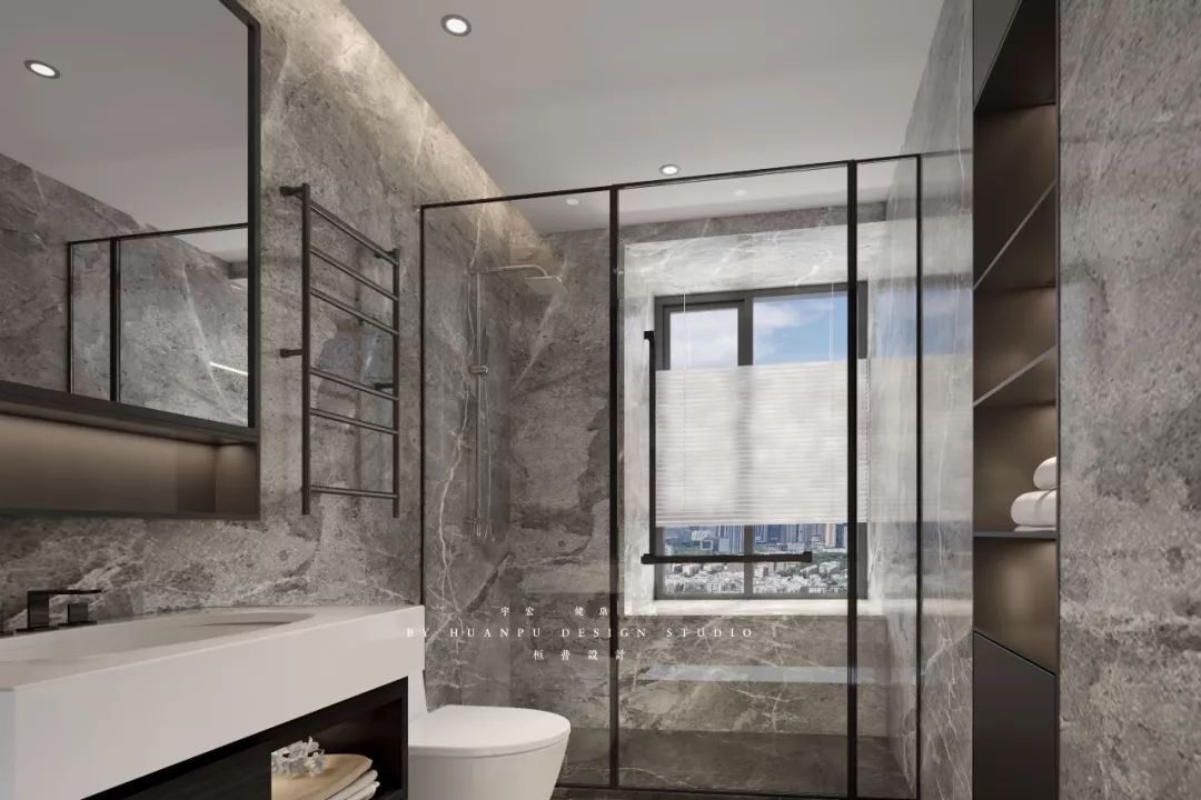 现代简约风,龙岗宇宏健康花城 150m²空间设计-170