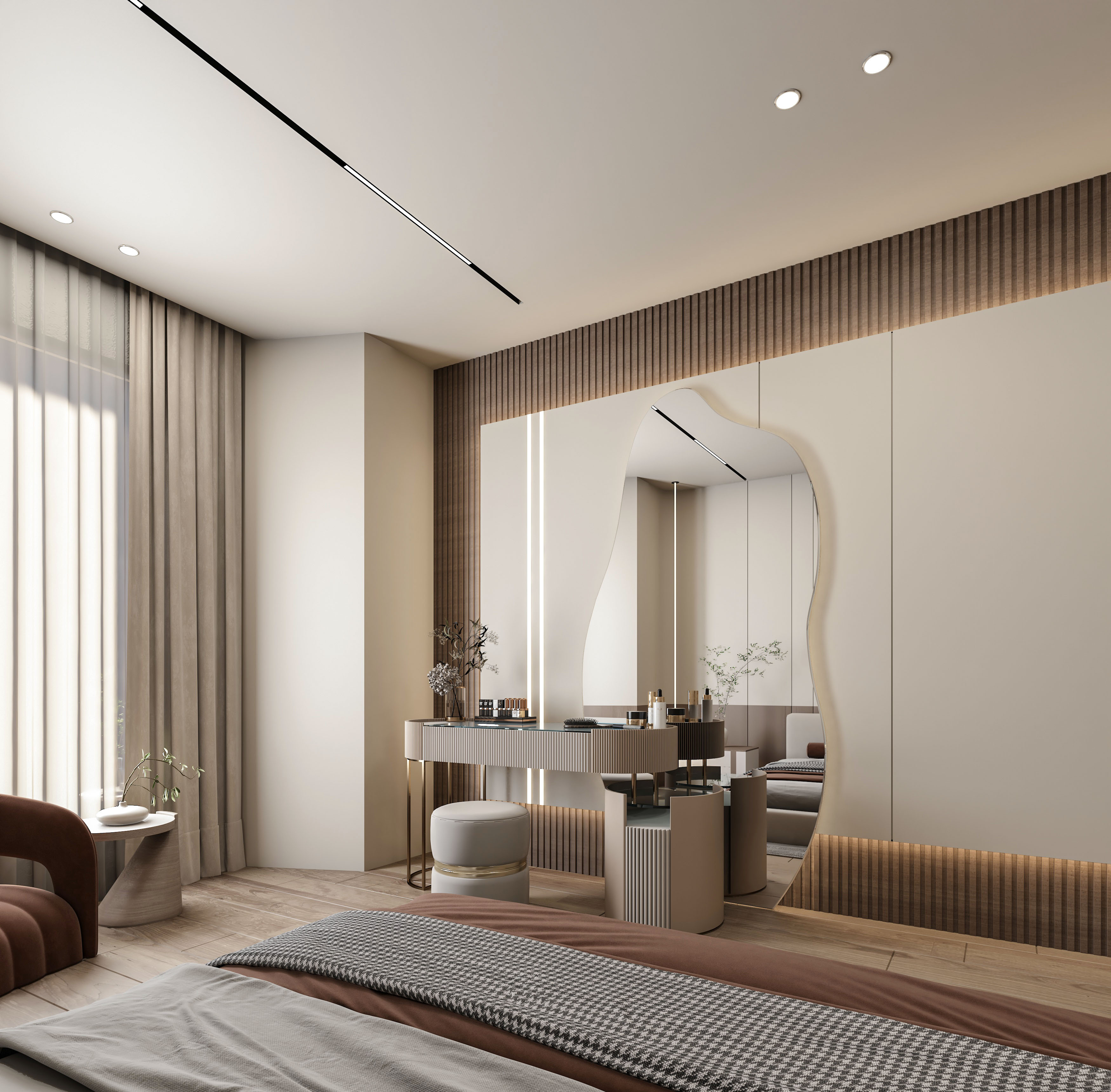 Bedroom design located in kuwait-2