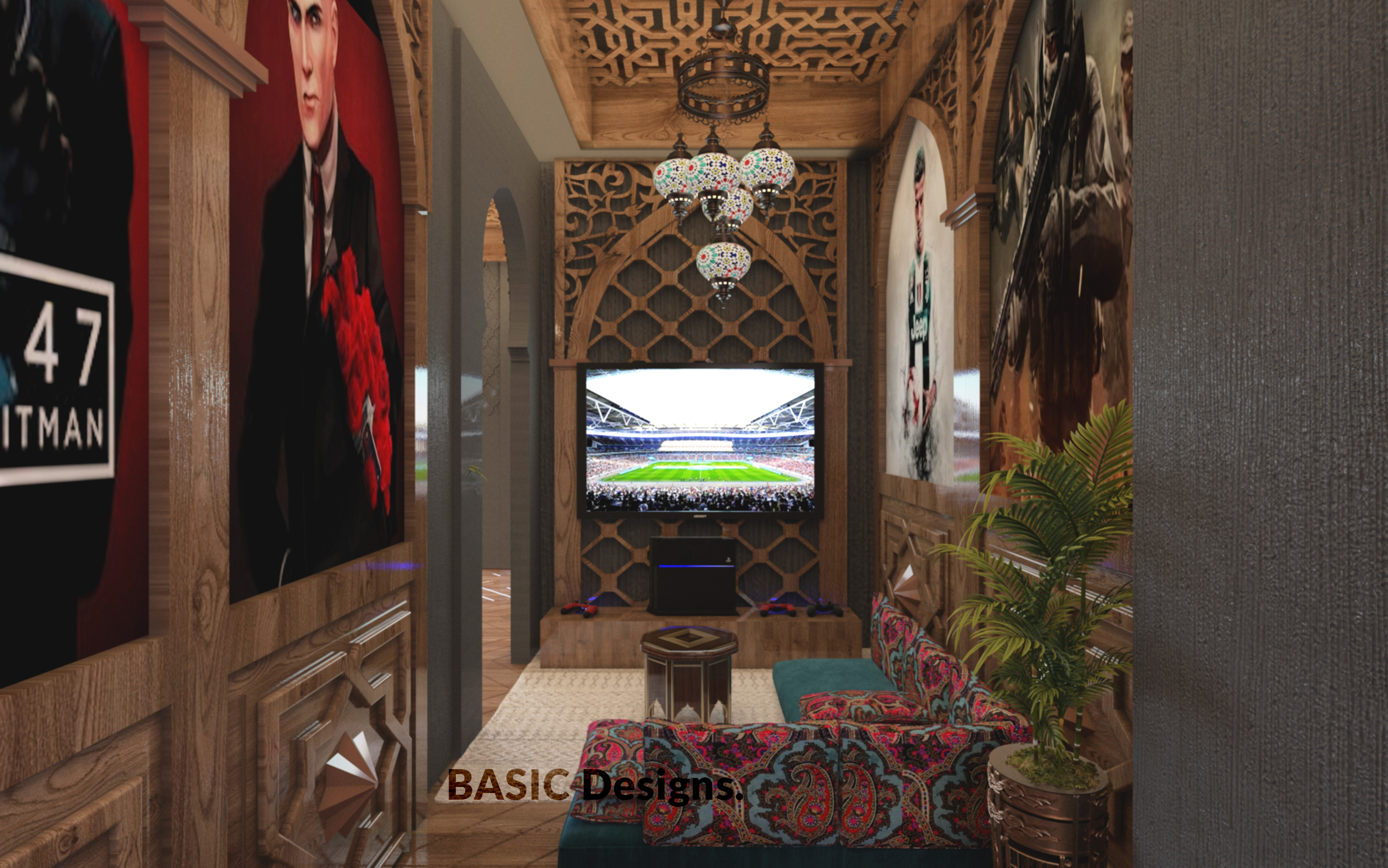 奥马尔大叔咖啡馆与游戏厅丨埃及丨BASIC STUDIO DESIGNS-12