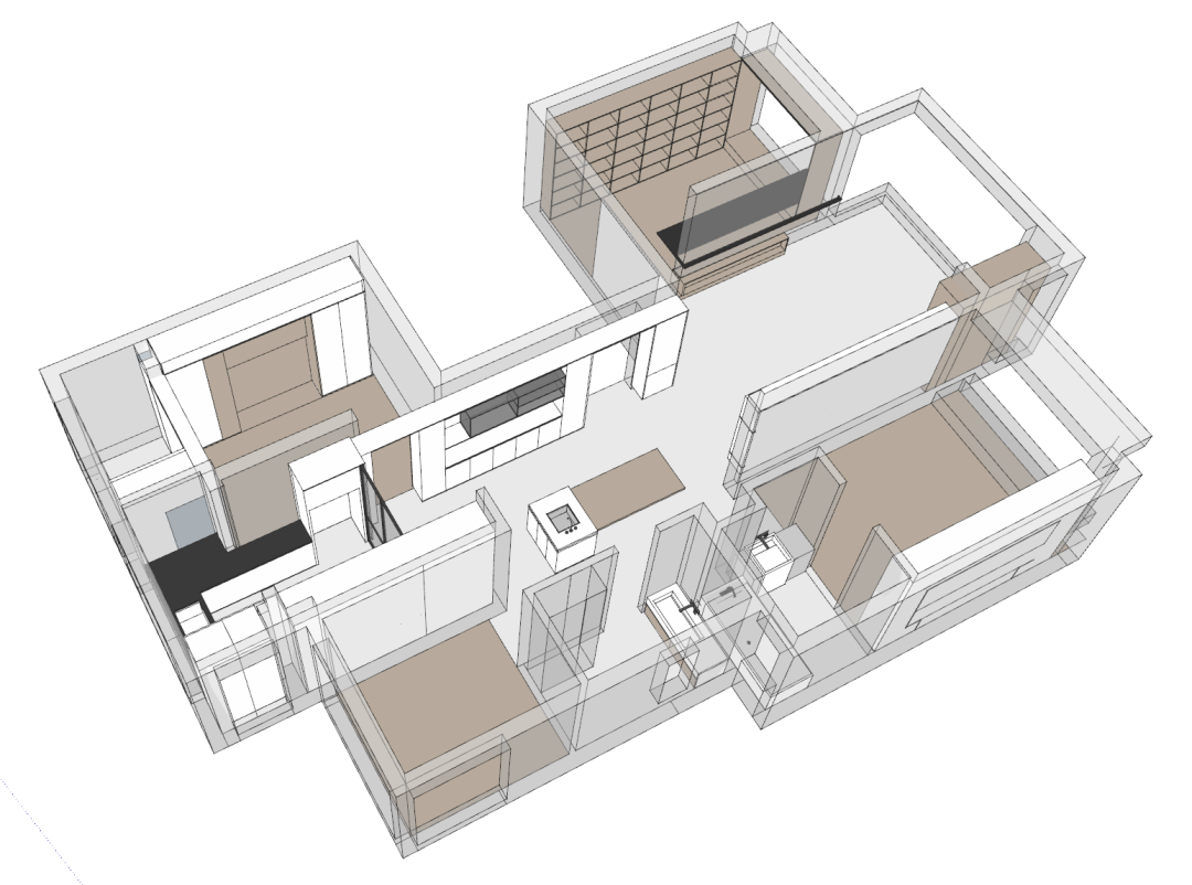 洄游动线空间设计 · 杭州 140㎡现代简约之家丨中国杭州丨熹维设计-46