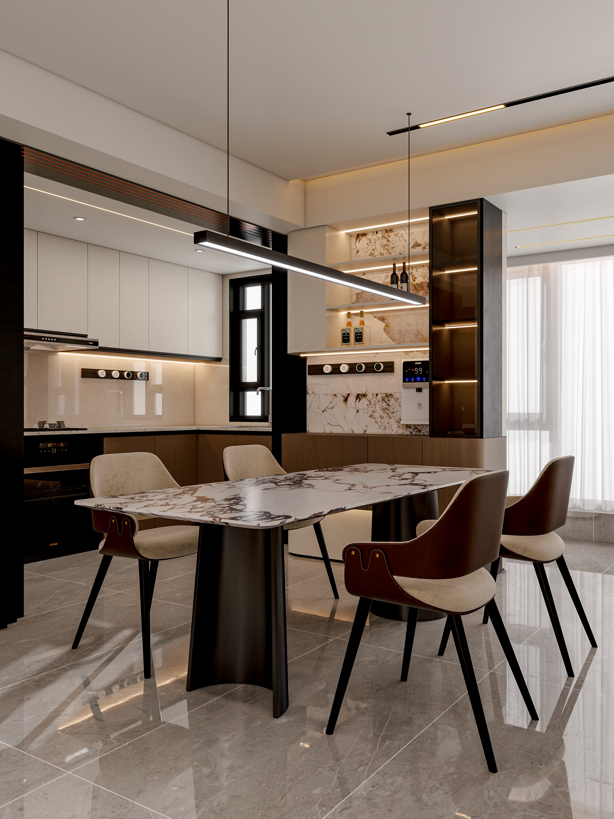 四川成都青羊樾府（123平意式三居室）-17