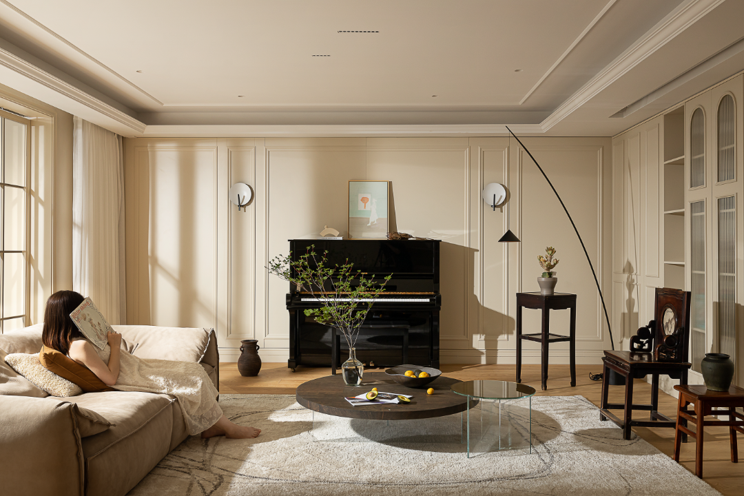 示觉设计|219㎡水清木华，一家四口的成长型家庭空间-72