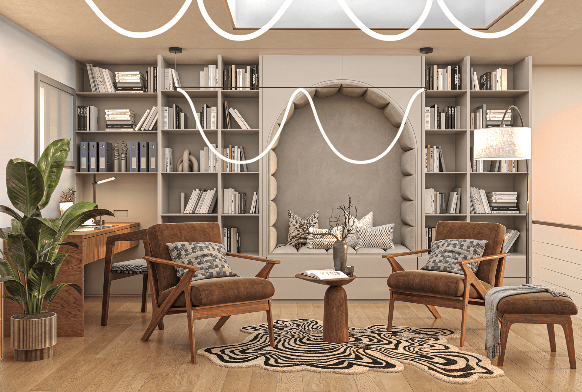 Kasakh私人住宅室内设计丨与“SHOGH  Q”建筑工作室合作-17