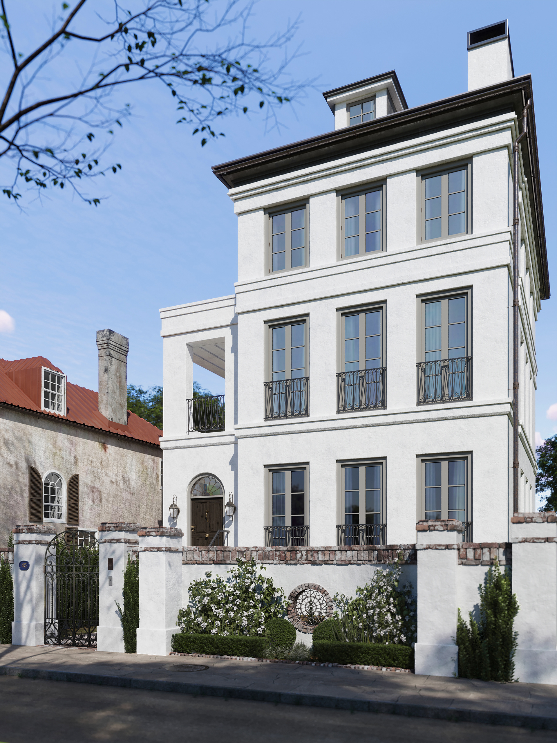 King Street Charleston SC房屋项目丨美国查尔斯顿丨Yurii Shechyshyn,Taras Homyn-15