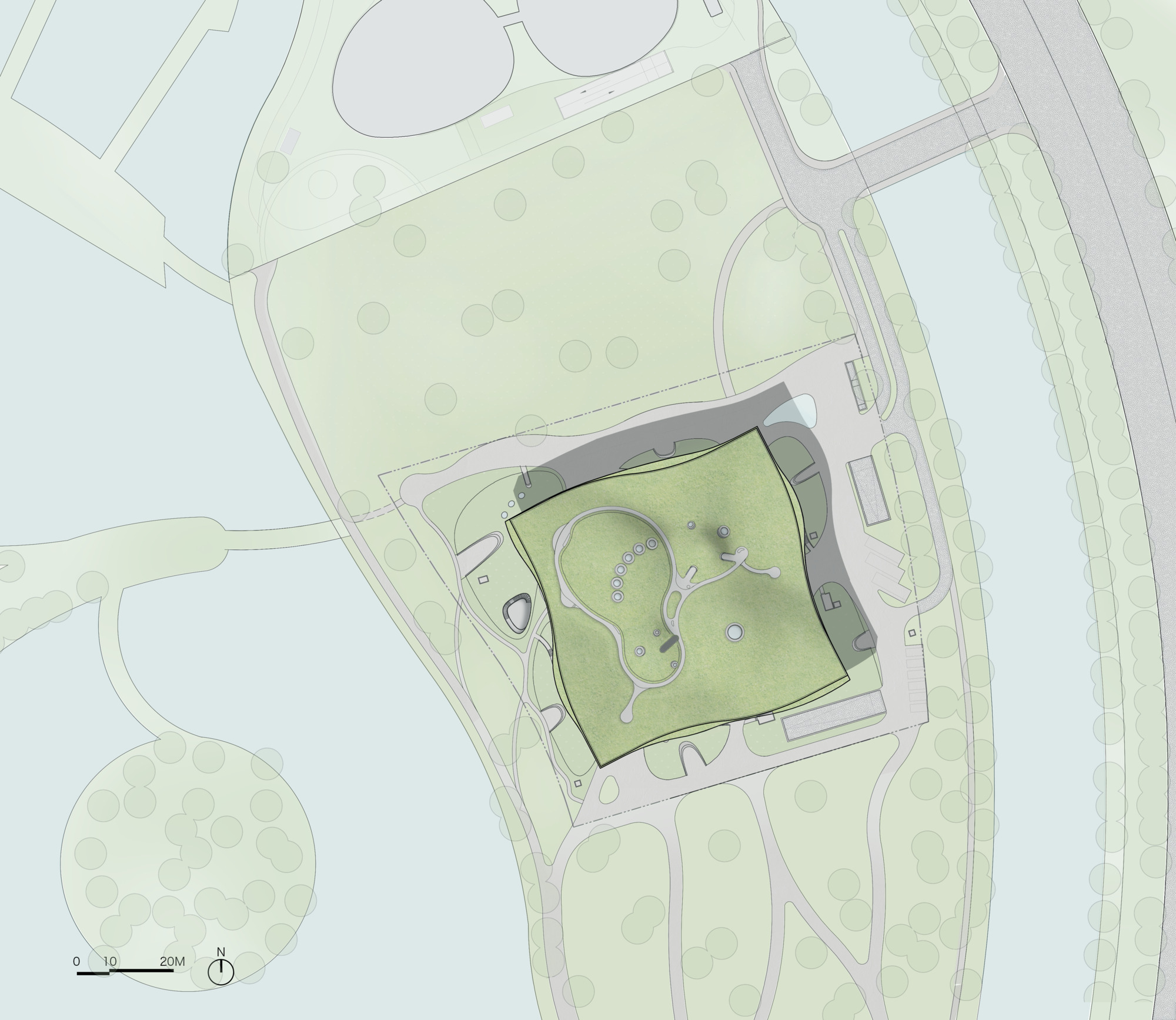 Wave Cube文化中心建筑丨中国上海丨Scenic Architecture Office-84