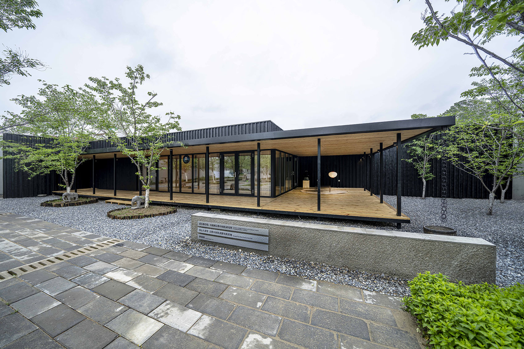 某佛学院宗教研究所设计丨中国武汉丨傅英斌  宋嘉工作室-3