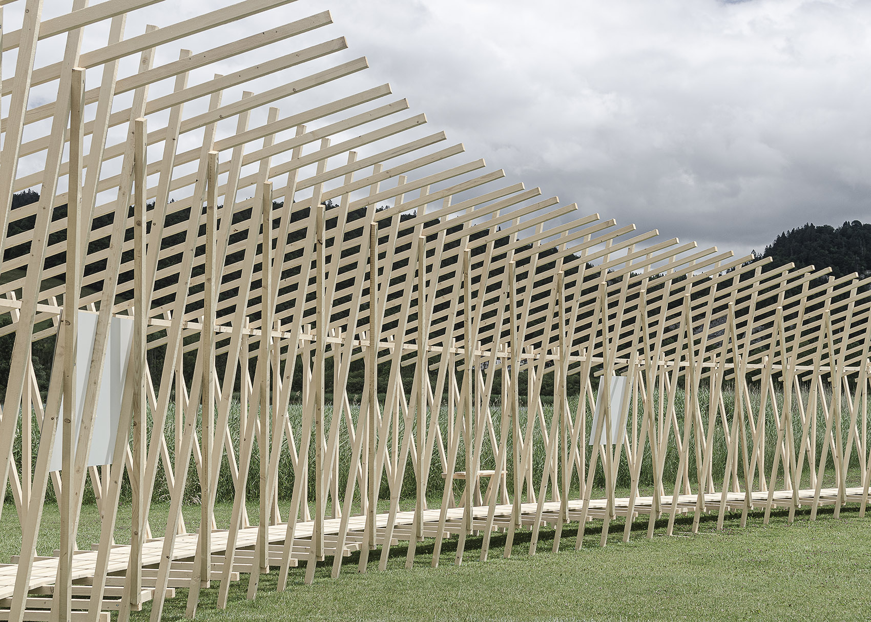 Ephemeral Ring 木构装置丨瑞士丨Fabien Roy Studio-22