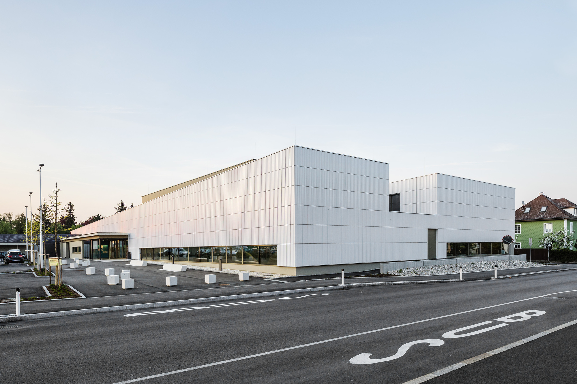 体育馆(Gärtner+Neururer丨体育馆丨Hallenbad Ried Im Innkreis Sauna and Pool)-22