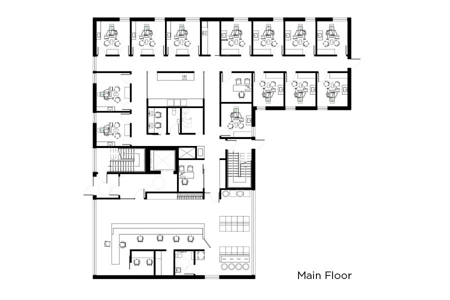 波托-特伦布莱斯牙科诊所丨加拿大蒙特利尔丨DKA ARCHITECTES-32
