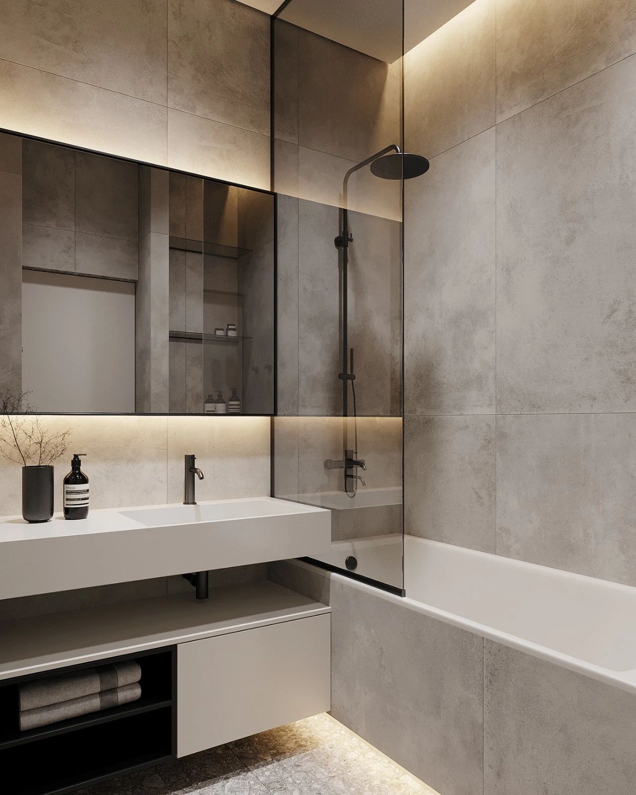 41㎡原木奶油色简美小宅丨Alexander Savinov-27