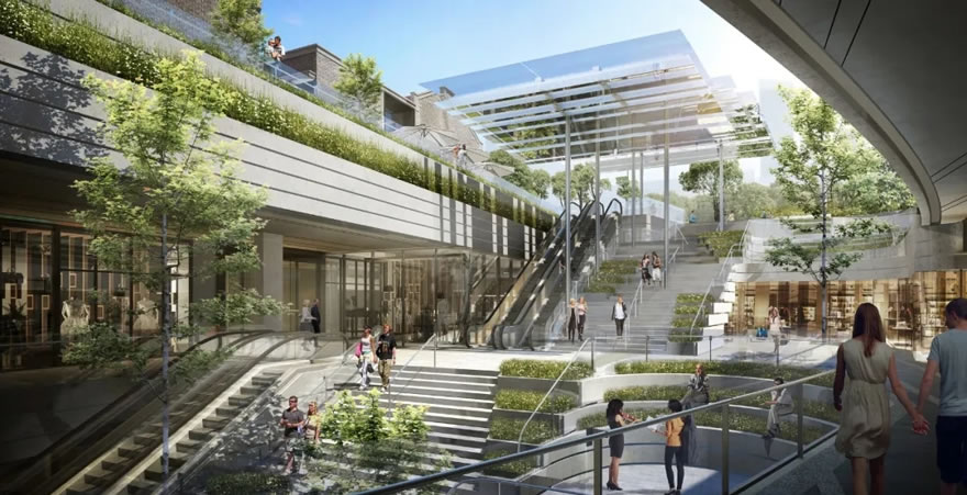 上海苏河湾中心绿湾公园——融入城市峡谷的公共空间-14