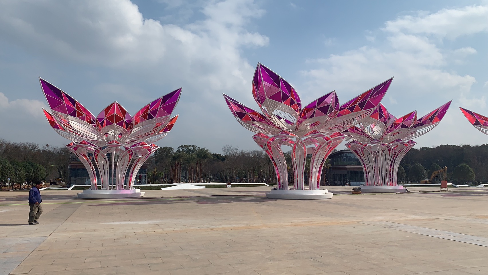 公共艺术-《橙彩凝香》-8