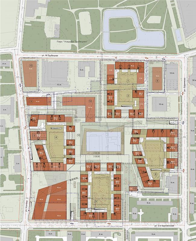 莫斯科“哈莫夫尼基”地区街区城市概念设计丨俄罗斯莫斯科丨Sergey Skuratov architects-52