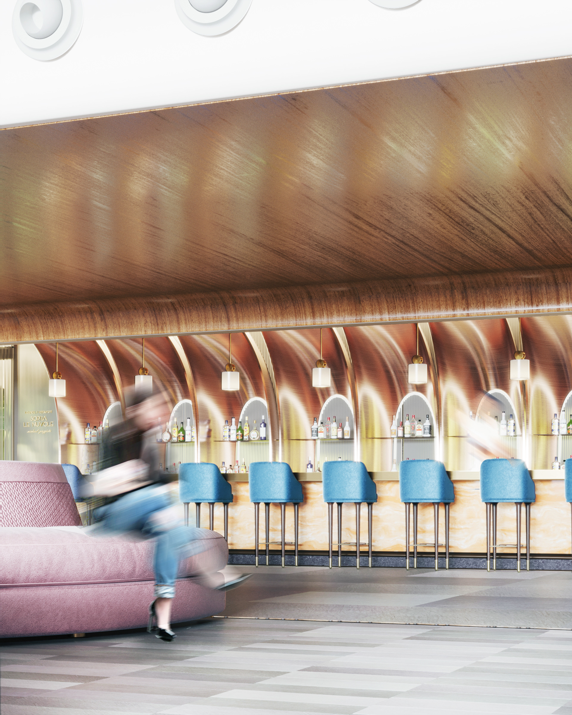 Sopra Le Nuvole 餐厅,酒吧丨阿联酋迪拜丨CAI DESIGN STUDIO-13