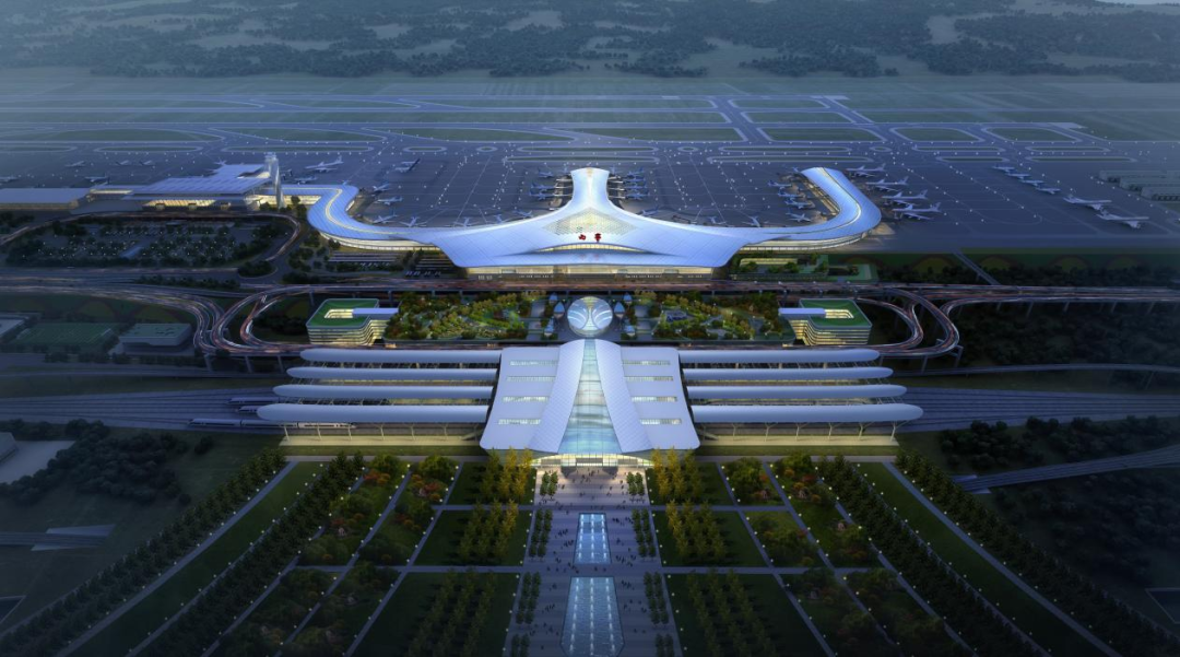 中华水塔三江溯源|中建西北院主持设计的西宁曹家堡国际机场三期扩建工程T3航站楼及综合交通中心项目正式落成投运-38